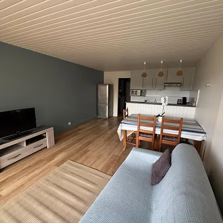 Et Centre A 100m Avec Balcon Et Parking Prive 4 Pers דירה Saint-Brévin-lʼOcéan