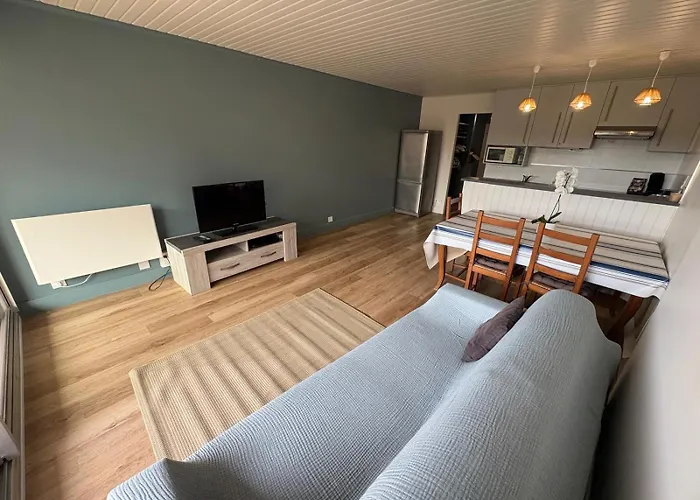 Et Centre A 100m Avec Balcon Et Parking Prive 4 Pers דירה