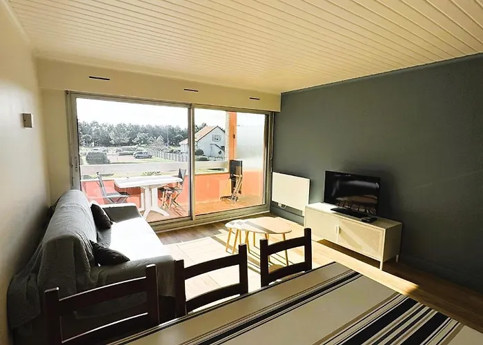 Et Centre à 100m Avec Balcon Et Parking Privé 4 Pers Appartement Saint-Brévin-lʼOcéan